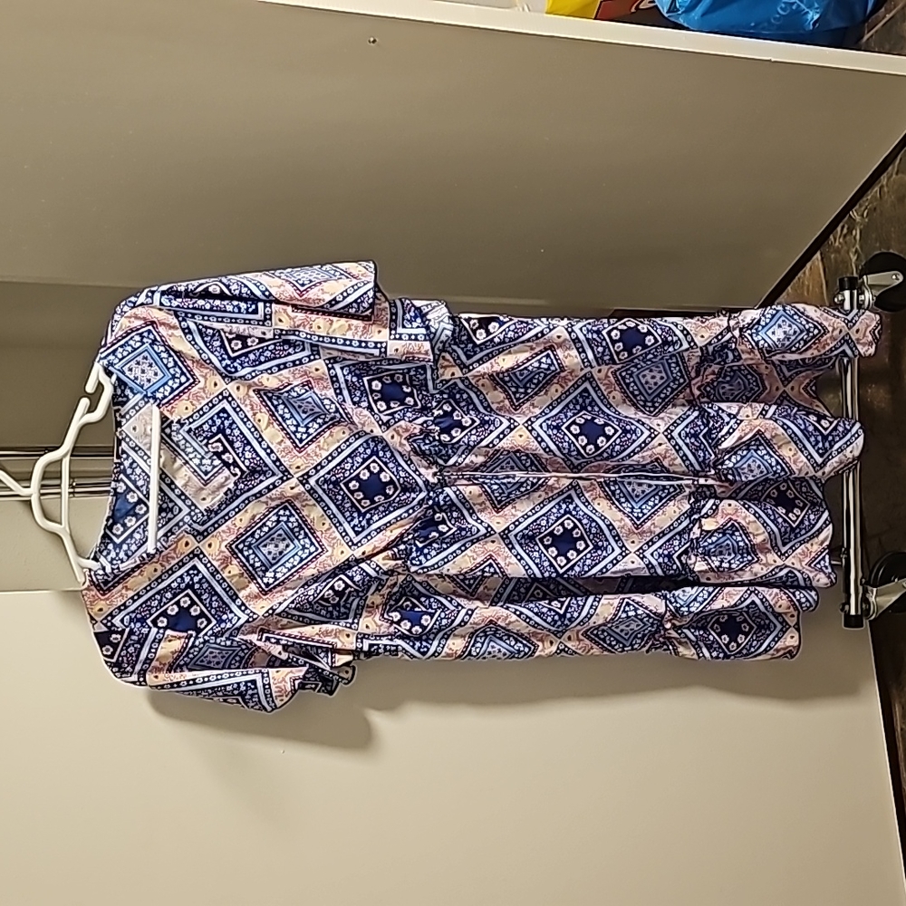 Shein geometric dress